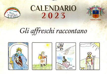 Il calendario realizzato dai bambini e dalle insegnanti della scuola elementare di Premia