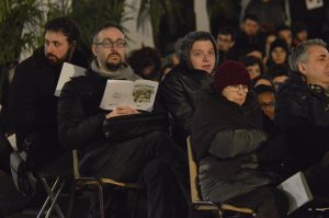 La veglia delle Palme 2018 con i giovani della diocesi e il vescovo Brambilla a Varallo
