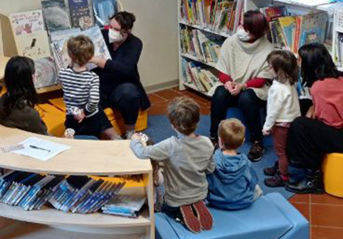 lettura bambini biblioteca arona