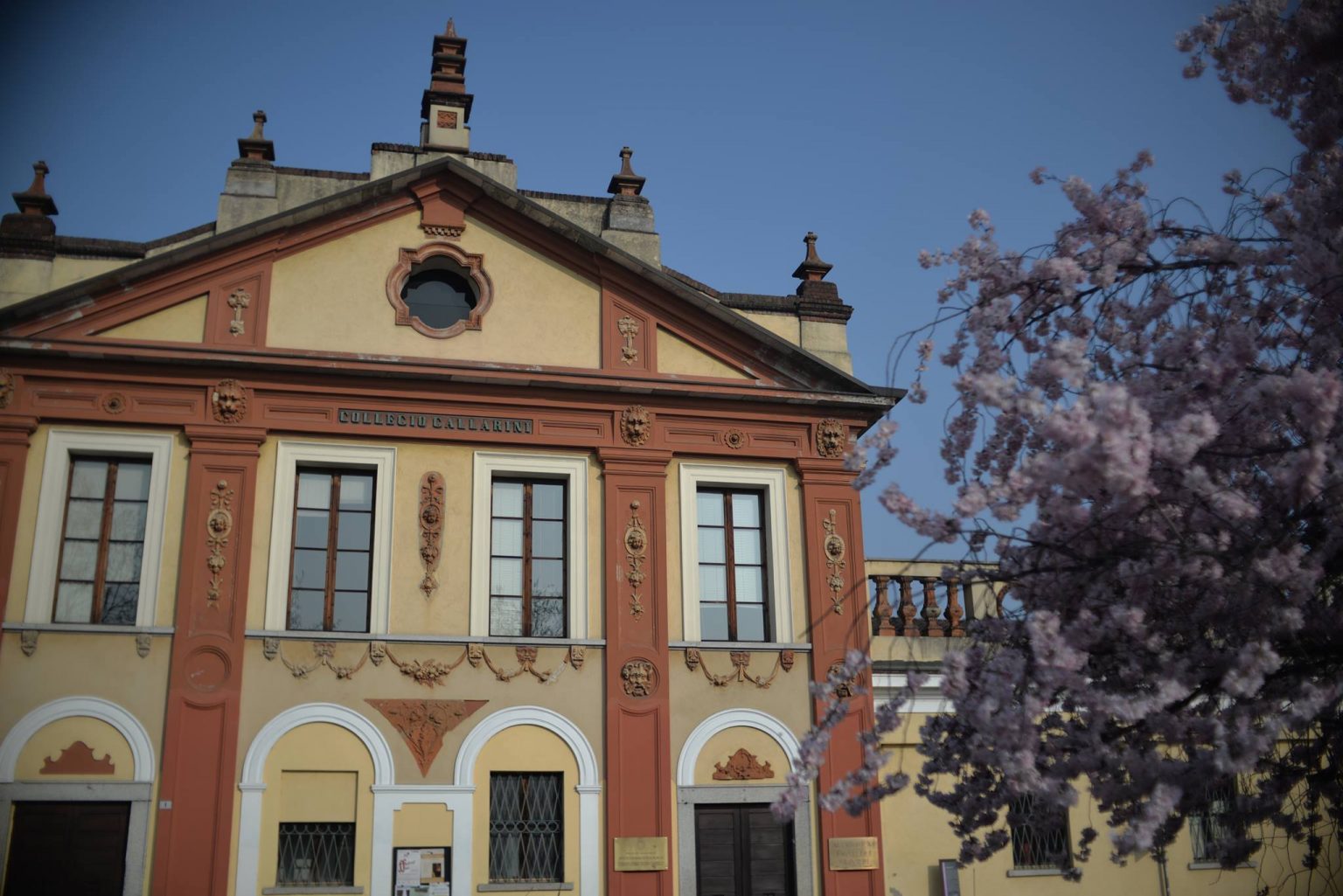 Open Day. L'esterno del Conservatorio Cantelli di Novara