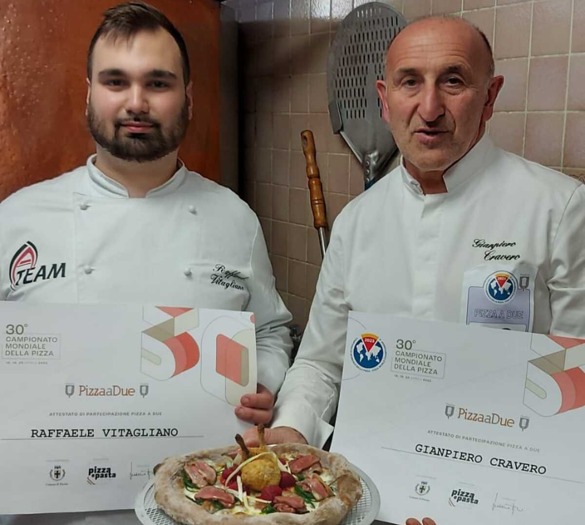 Pizza. Cravero e Vitagliano noni nella categoria Pizza a due al campionato mondiale