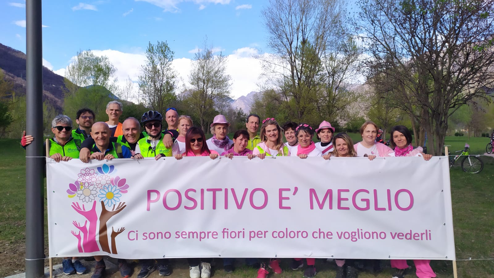 Villadossola Bici in rosa Positivo è meglio