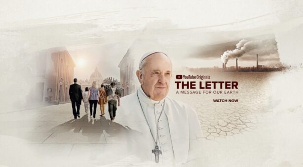 La locandina del film Laudato si' di Papa Francesco