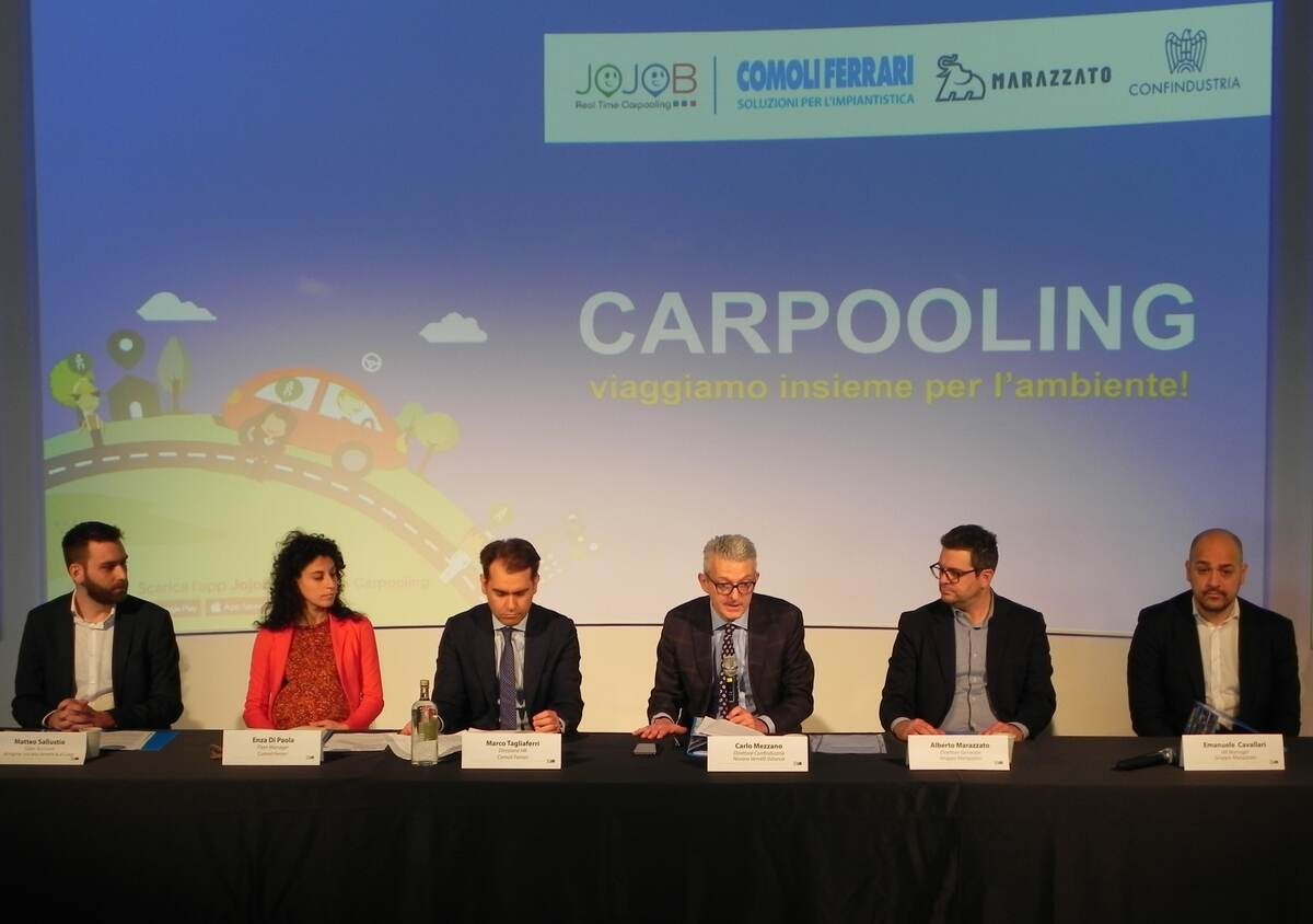 Carpooling. L'esperienza presentata alla Comoli Ferrari