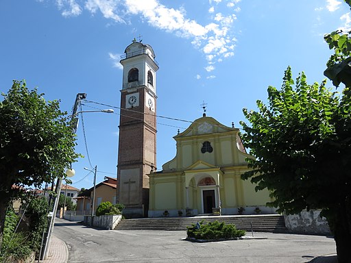 La chiesa parrocchiale di Cavallirio