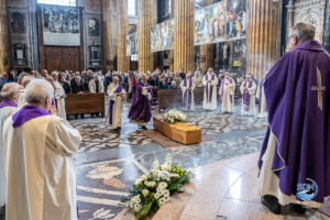 Funerali Padre Ennio Staid in cattedrale a Novara