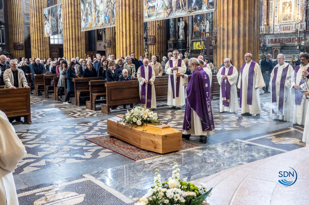 Funerali Padre Ennio Staid in cattedrale a Novara (foto Visconti)