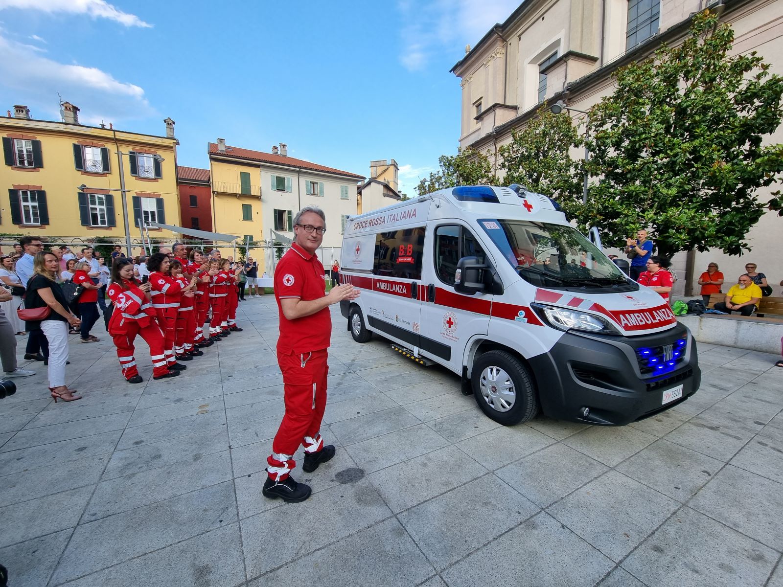 Verbania Beach for Babies 2023 ambulanza