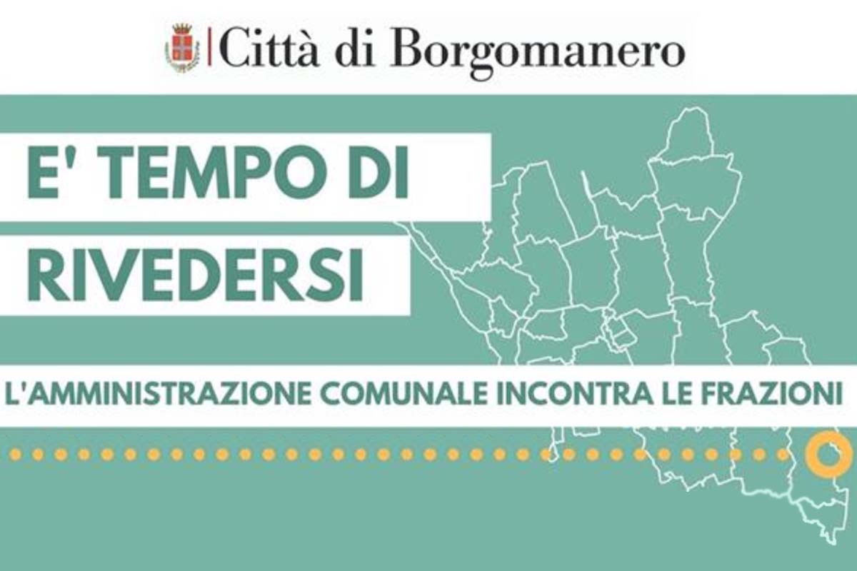 borgomanero progetto per incontrare le frazioni e i cittadini 2023