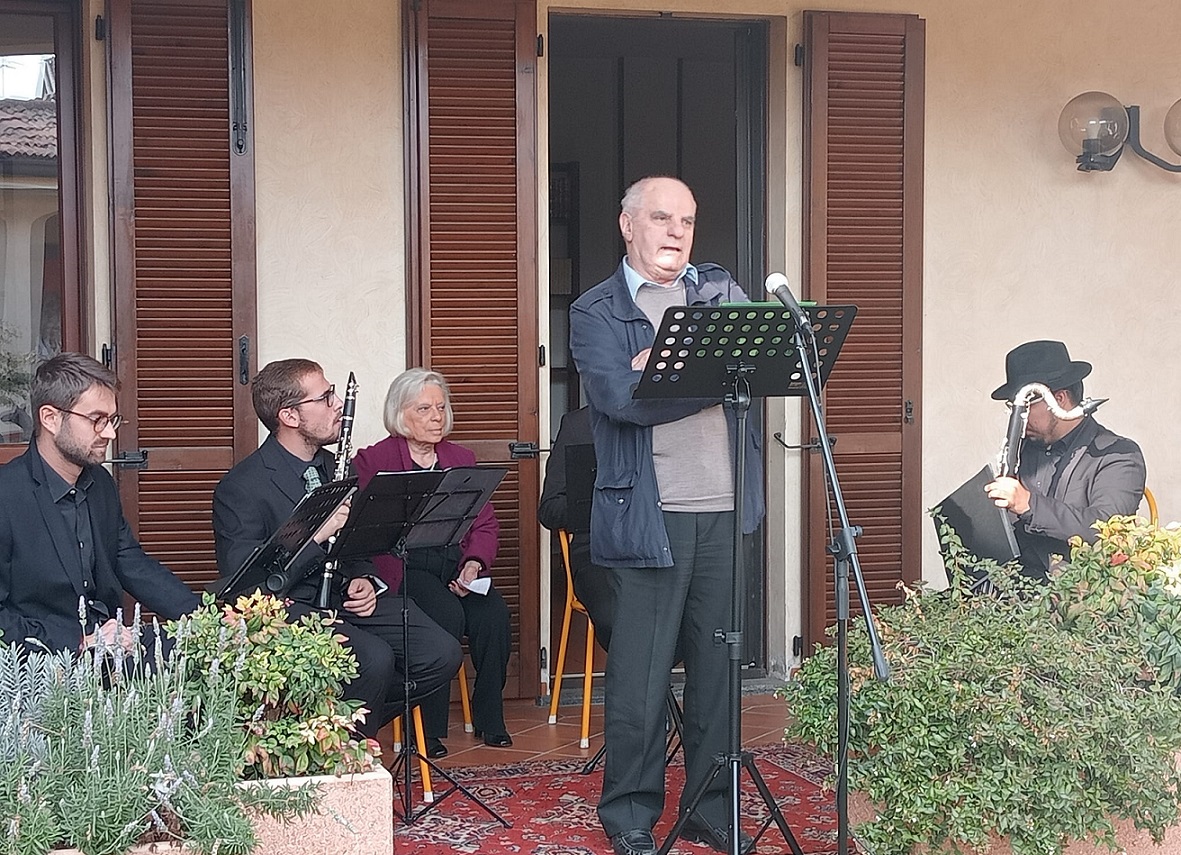 Tre pedaladi par i riseri per Casa Shalom. In fodo don Dino Campiotti nei 20 anni della struttura