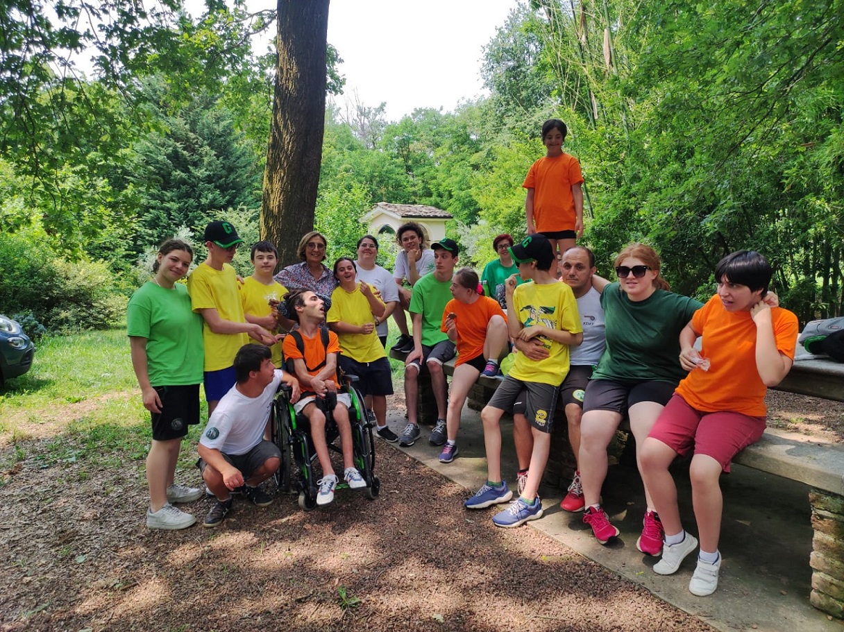 Special Summer Camp allo Sport Cube un centro estivo con ragazzi con disabilità e giovani normodotati