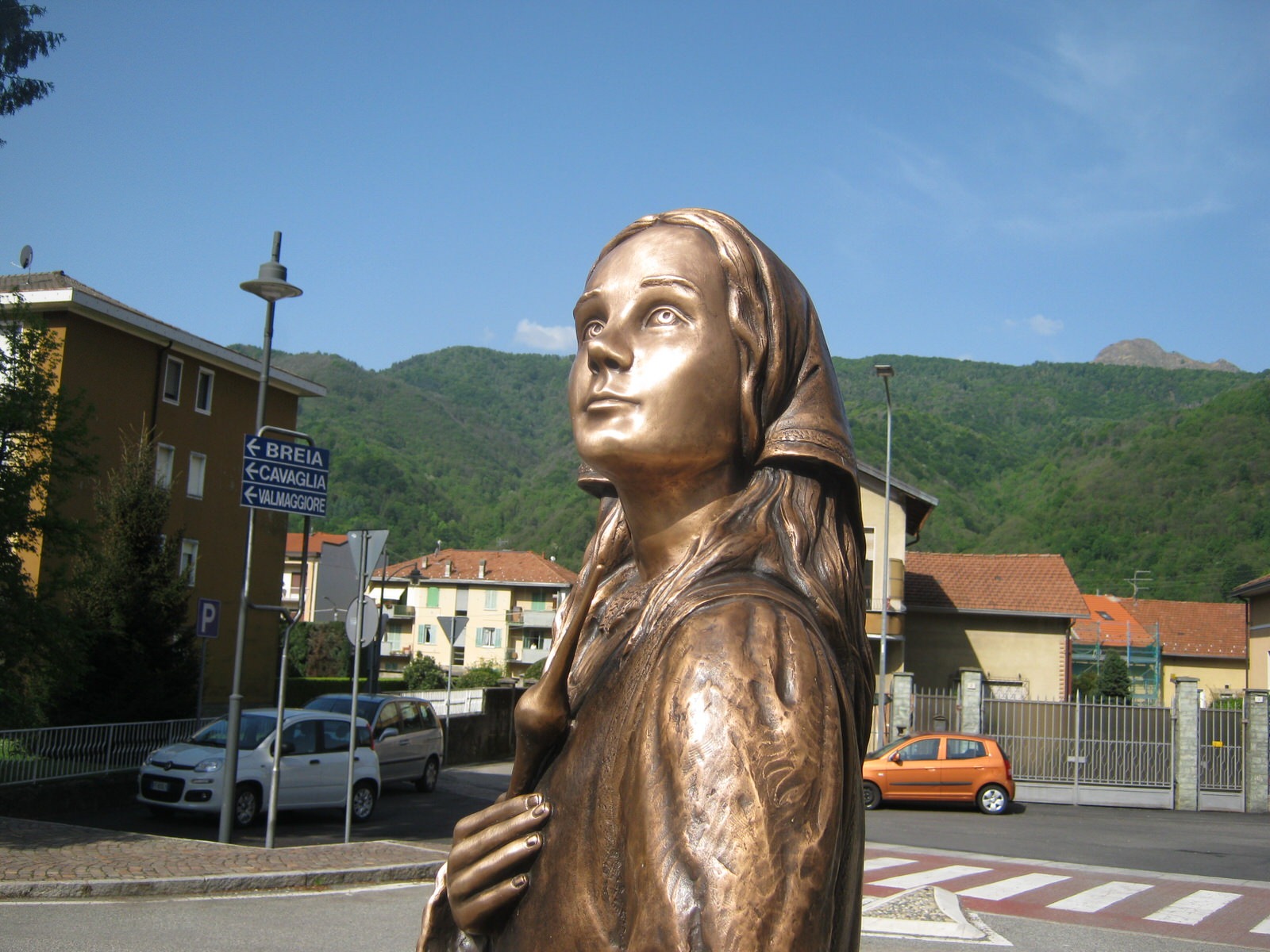 La statua della Beata Panacea