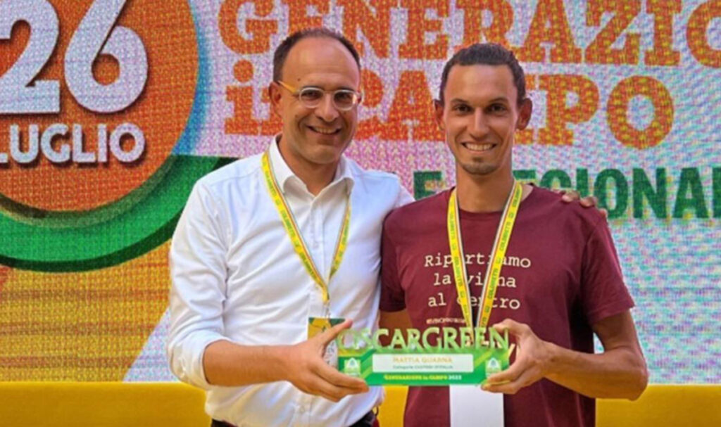 Oscar Green a Mattia Quarna, giovane viticoltore di Ghemme