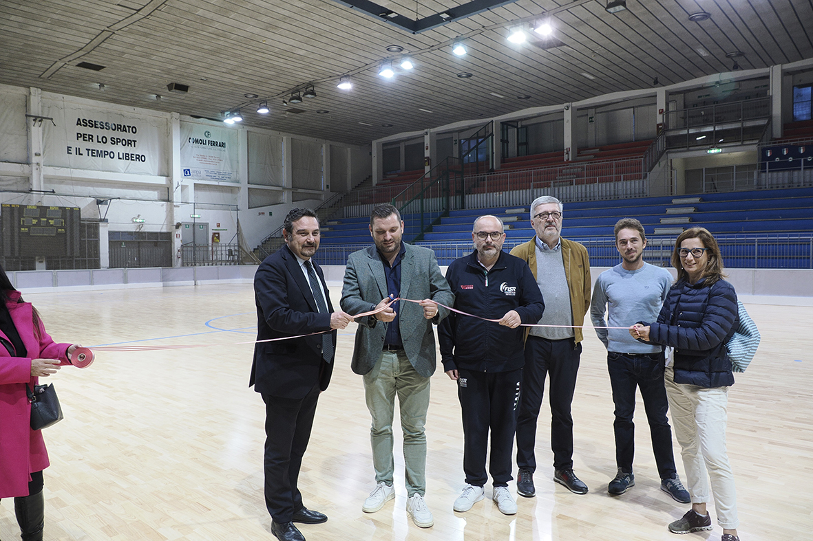 Nuovo parquet per il Pala Igor