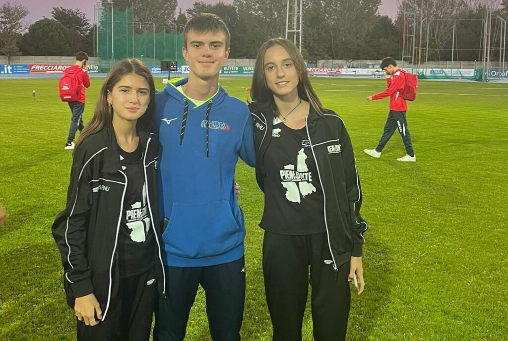 Tre bellinzaghesi ai Campionati Italiani Under 16