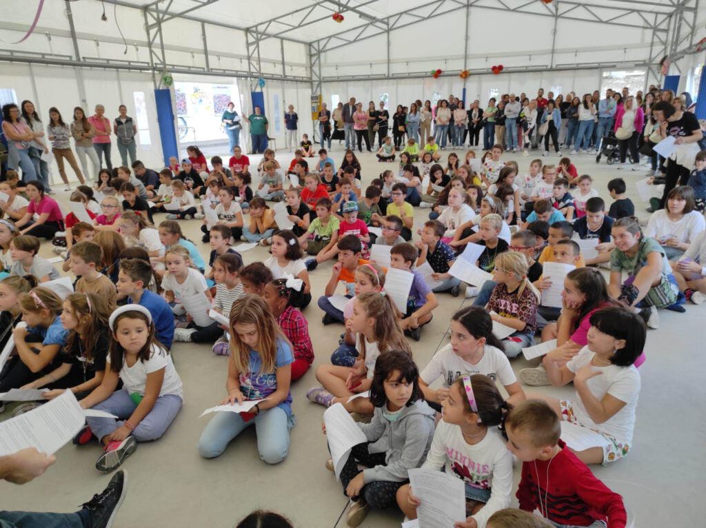 bambini catechismo festa grignasco