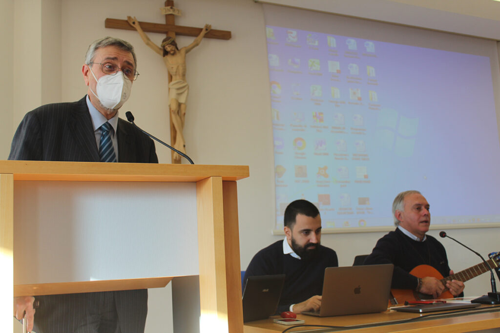 I relatori del convegno di Caritas diocesana 2023