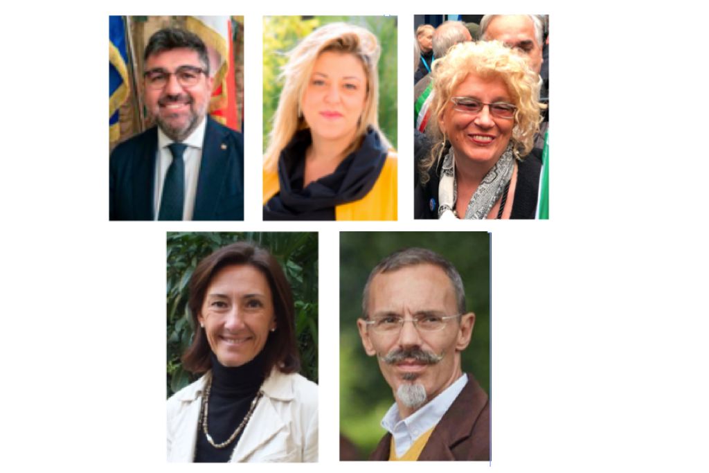 Federico Perugini, Marina Chiarelli, Rosa Maria Monfrinoli, Milù Allegra e Luca Zacchero