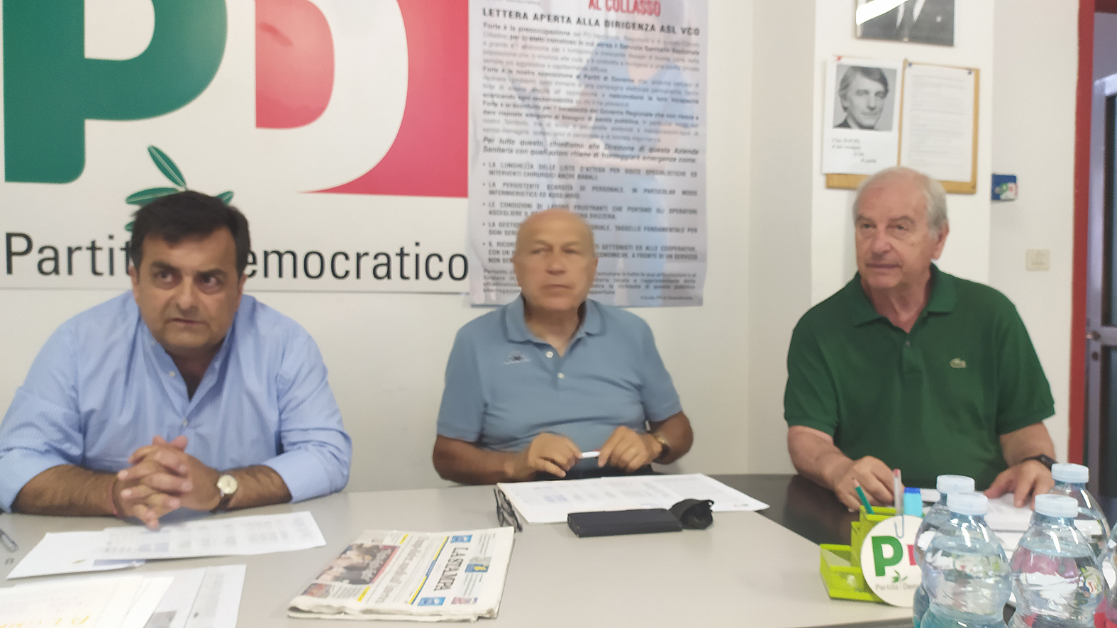 Ettore Ventrella, Antonio Leopardi e Claudio Miceli