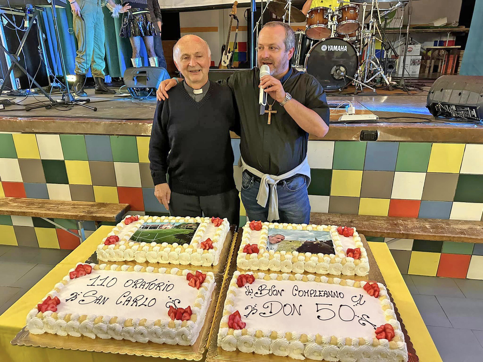 Don Gianfranco e don Fabrizio