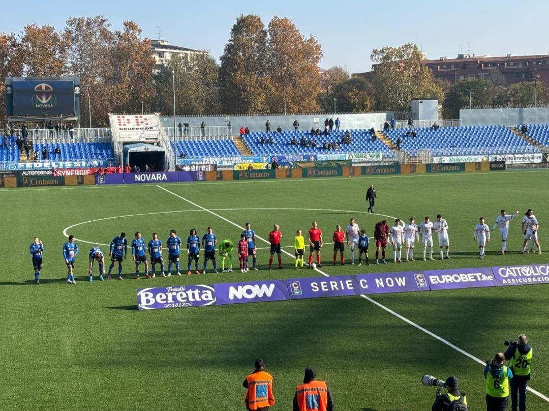 Novara-Clodiense 0 a 0