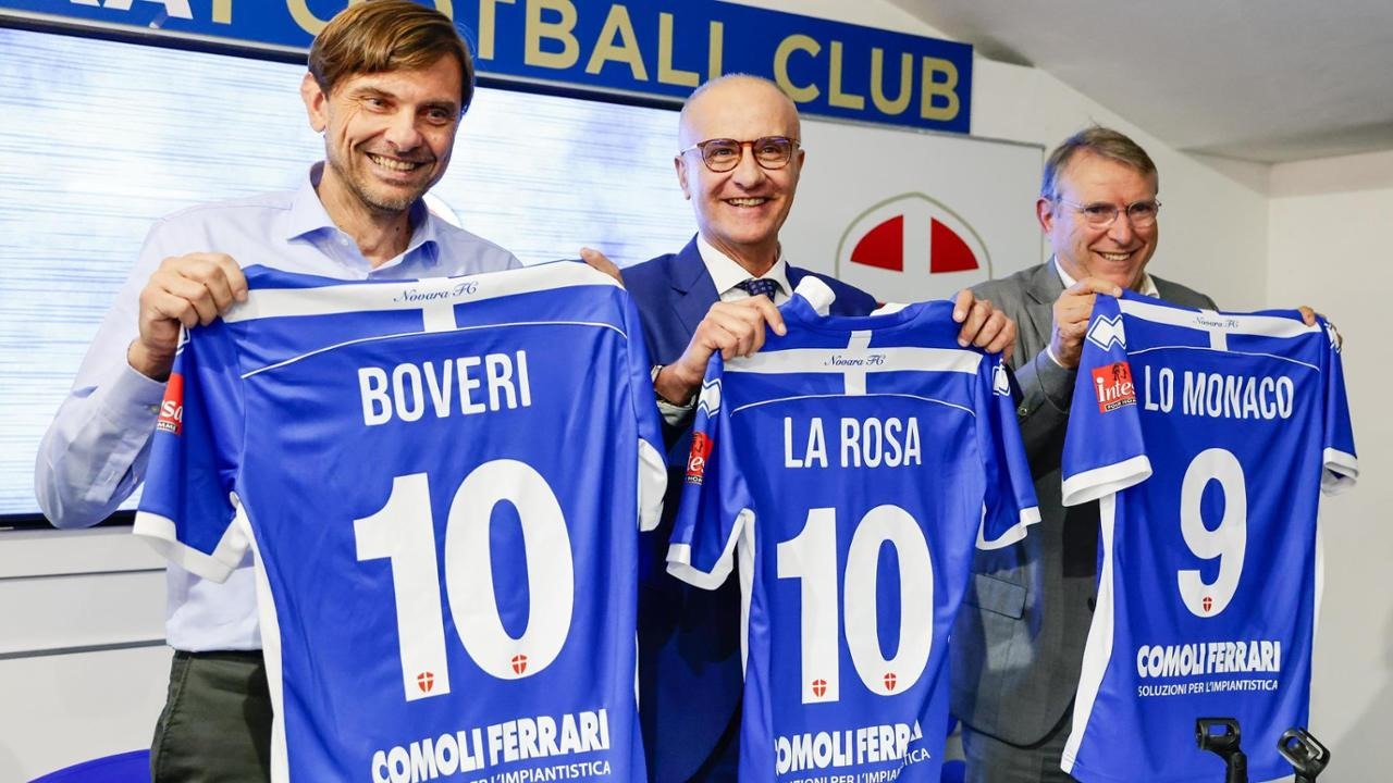 Lo Monaco con Boveri e La Rosa