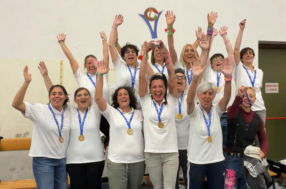 Il calcio camminato femminile di Novara è campione d'Italia